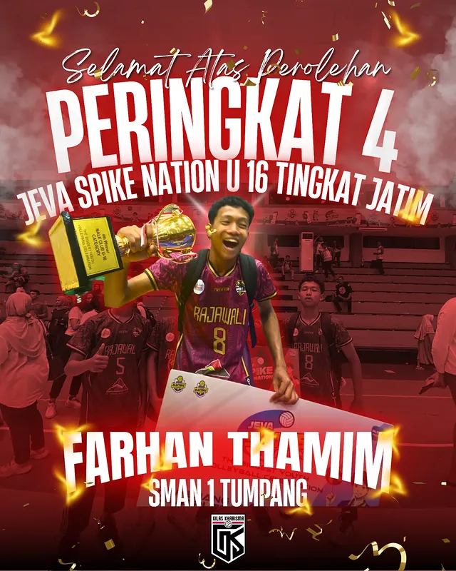 Jeva Spike Nation U-16 Tingkat Jatim